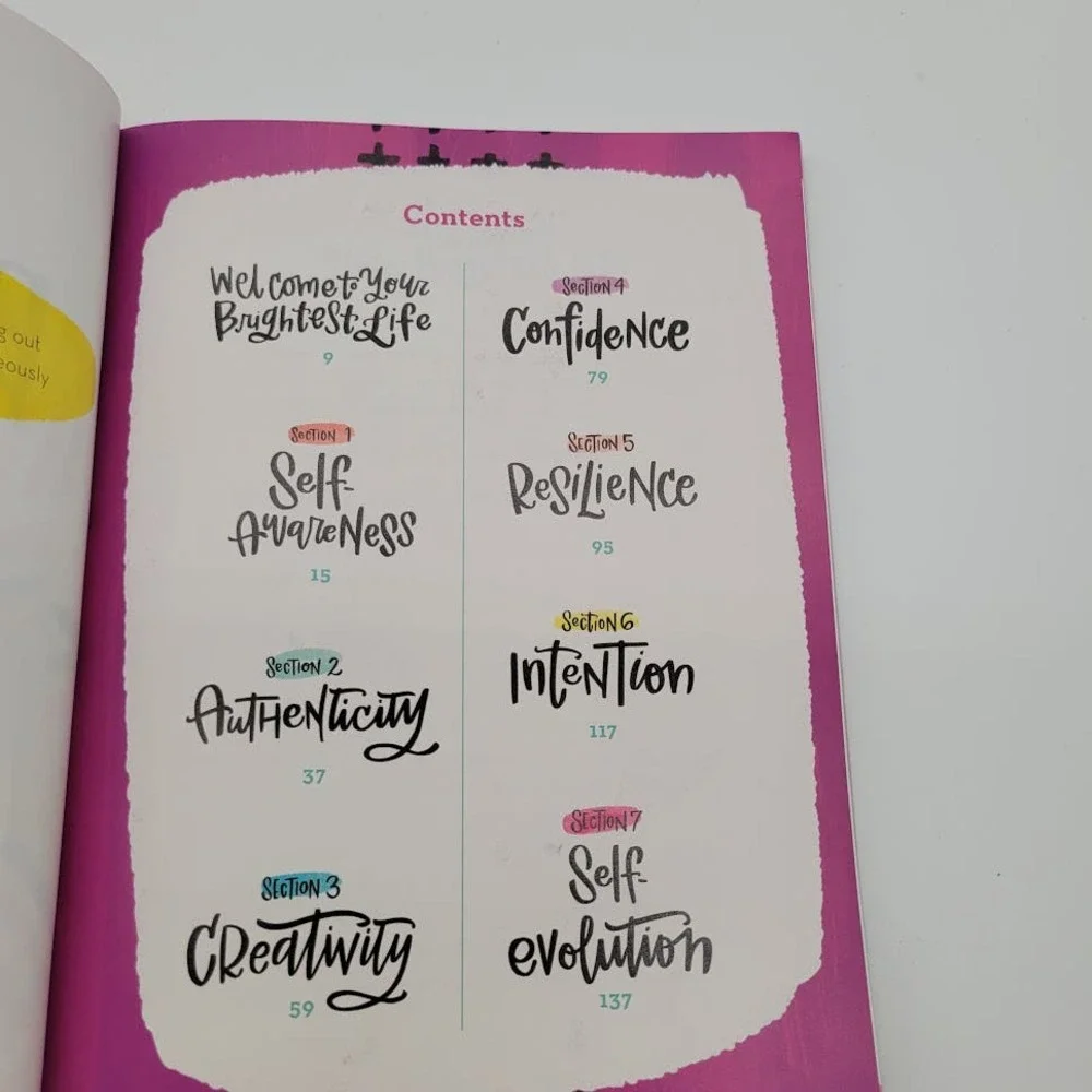 Your Brightest Life Colorful‎ Creative Journal by Caroline Kelso Zook